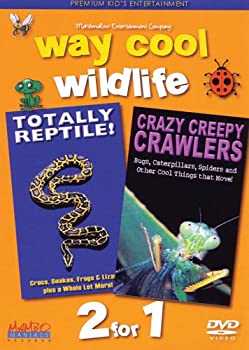 【中古】Way Cool Wildlife 1: Totally Reptile & Crazy Creep [DVD]