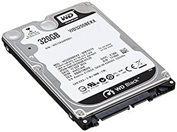 【中古】WESTERN DIGITAL 2.5in内蔵HDD 320GB SATA6.0Gb/s 7200rpm 16MB 9.5粍厚 WD3200BEKX