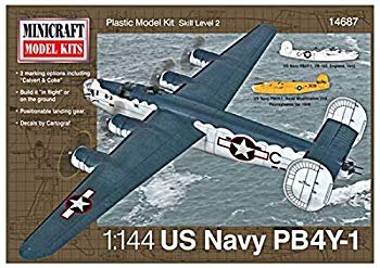 【中古】プラッツ 1/144 アメリカ海軍 PB4Y-1 カルバート&コーク プラモデル rdzdsi3