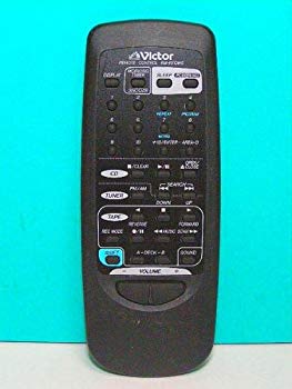 【中古】【非常に良い】ビクター オーディオリモコン RM-RXQW5｜ドリエム店