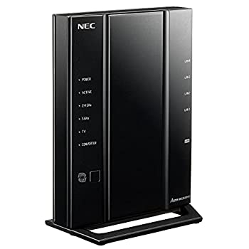 【中古】【非常に良い】NEC 無線LANルーターWiFi ルーター Wi-Fi5 (11ac) / WG2600HP3 Atermシリーズ 4ストリーム (5GHz帯 / 2.4GHz帯) ?PA-WG2600HP3【 iPhone 13 / 1