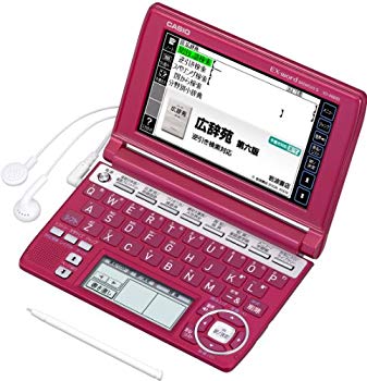 【中古】【非常に良い】CASIO Ex-word 電子辞書 XD-A6600RD 多辞書教養モデル ツインタッチパネル 音声対応 110コンテンツ Blanview(ブランビュー)カラー液晶搭載 wgteh8f