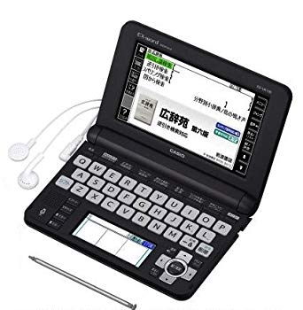 【中古】CASIO EX?word 陰電子字引き XD-U6100BK ggw725x