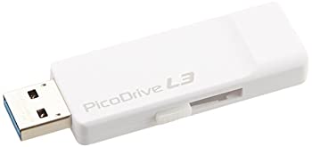【中古】【非常に良い】グリーンハウス USB3.0対応 USBメモリー ピコドライブ L3 128GB GH-UF3LA128G-WH