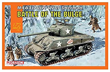【中古】ドラゴン 1/72 第二次世界大戦 アメリカ軍 M4A3 (76)W VVSS シャーマン バルジの戦い プラモデル DR7567 z2zed1b