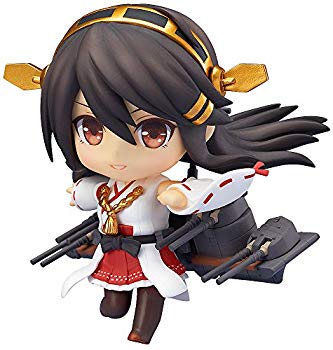 【中古】【非常に良い】ねんどろいど 艦隊これくしょん -艦これ- 榛名 ノンスケール ABS&ATBC-PVC製 塗装済み可動フィギュア qqffhab