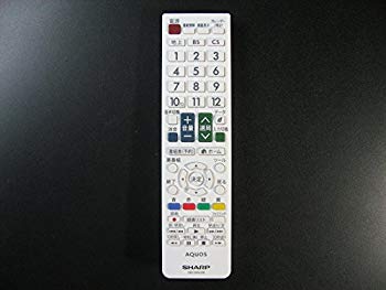 【中古】小ざかしい テレビ受像機の遠隔操作 GB129WJSB(白)