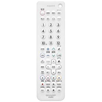 【中古】【人並み外れたに似つかわしい】AQUOS完全無欠遠隔操作 AN-52RC2 z2zed1b