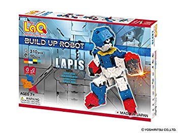 【中古】【非常に良い】ラキュー (LaQ) ビルドアップロボ(BuildUpRobot) ラピス w17b8b5
