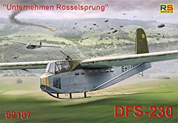 【中古】RS青写真 1/72 DFS-230 ＦＲＧグライダー 92187 プラモデル ggw725x