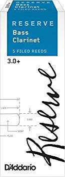 【中古】D'Addario WOODWINDS (ダダリオウッドウインズ) リード レゼルヴ バスクラリネット 強度:3.0+(5枚入) ファイルドカット DER05305 dwos6rj