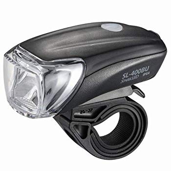 【中古】【非常に良い】LEDサイクルライト USB充電式 OHM SL-400BU-K 07-6376 オーム電機 z2zed1b