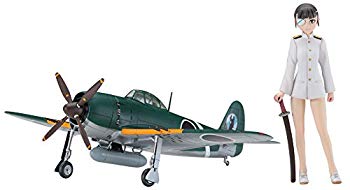 【中古】ハセガワ ストライクウィッチーズ 坂本 美緒 w/紫電改 1/20スケール レジンキット SP390 mxn26g8
