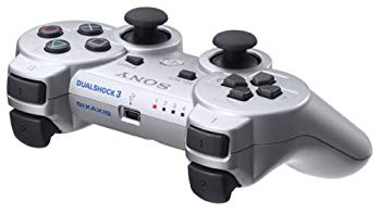 【中古】ワイヤレスコントローラ (DUALSHOCK3) サテン・シルバー 6g7v4d0