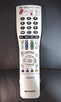 【中古】シャープ テレビリモコン GA716WJSA khxv5rg