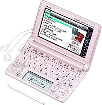 【中古】CASIO Ex-word 陰電子字引き XD-A8500PK サクラ色 多字引き組み入れる模範例 ツインタッチパネル 音吐相応う 130コンテンツ 日本読みもの300細工物/分野読みもの100細工物寄せあつめる wyw801m