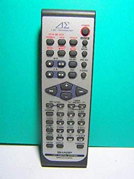 【中古】シャープ オーディオリモコン RRMCG0343AWSA 9jupf8b