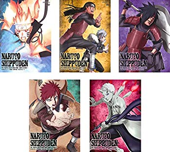 【中古】【非常に良い】NARUTO ナルト 疾風伝 忍界大戦・うちはオビト [レンタル落ち] 全5巻セット [マーケットプレイスDVDセット商品] ggw725x