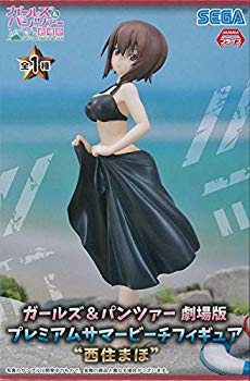 【中古】【非常に良い】ガールズ＆パンツァー 劇場版 プレミアムサマービーチフィギュア“西住まほ”(プライズ) n5ksbvb