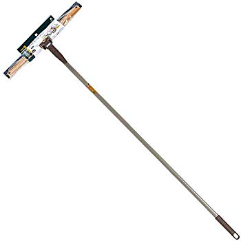 【中古】【非常に良い】アズマ デッキブラシ 縦横水切りワイパーST50L 水切り幅:約47cm 柄の長さ:約126.5cm 水切りゴムを縦横自由に変えて狭いところも水切りできる。 tf8su2k