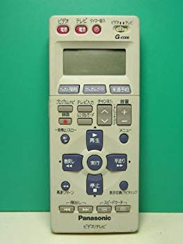 【中古】パナソニック ビデオリモコン EUR7906KJ0 i8my1cf