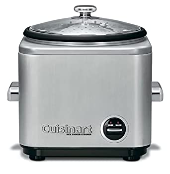【中古】Cuisinart CRC 炊飯器 8-Cup シルバー CRC800E
