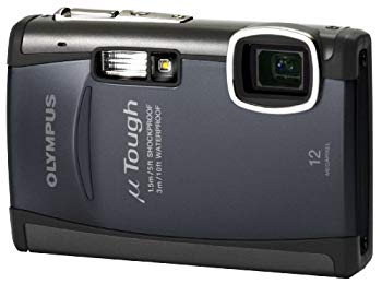 【中古】【人並み外れたに好いたらしい】OLYMPUS 雨合羽デジタル写真器 μ TOUGH 6010 幽々たる薄墨色 μTOUGH-6010GRY wyw801m TV・オーディオ・カメラ-コンパクトデジタルカメラ-デジタルカメラ