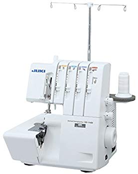 【中古】JUKI 2本針4本糸差動送ること付き添い人厚地の外套鍵を掛けるミシン MO-114D