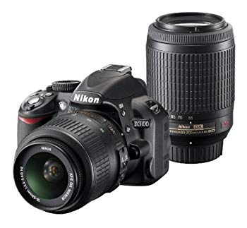 【中古】【非常に良い】Nikon デジタル一眼レフカメラ D3100 200mmダブルズームキットD3100WZ200|ドリエム店