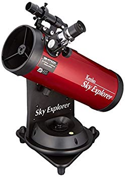 【中古】Kenko 天体望遠鏡 Sky Explore SE-AT100N RD 反射式 口径100mm 焦点距離450mm 卓上型 自動追尾機能付 SE-AT100N RD i8my1cf