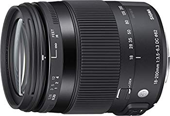 【中古】【非常に良い】SIGMA 18-200mm F3.5-6.3 DC MACRO OS HSM | Contemporary C014 | Canon EF-Sマウント | APS-C/Super35｜ドリエム店