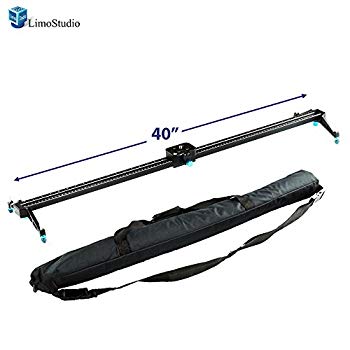 【中古】LimoStudio 40in映像媒体安定した化取り合わせDSLRカメラコンパクトトラックスライダードリー、agg1567 qqffhab