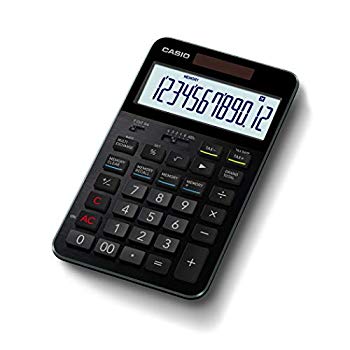 【中古】【人並み外れたに好いたらしい】カシオ CASIO 割り増し金計算器 12桁 黒いこと S100 ggw725x