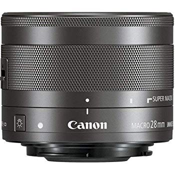 【中古】【非常に良い】Canon マクロレンズ EF-M28mm F3.5 IS STM ミラーレス一眼対応 EF-M28/F3.5 M IS STM|ドリエム店