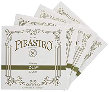 【中古】PIRASTRO OLIV オリーブ バイオリン弦セット(E線ボールエンド) dwos6rj