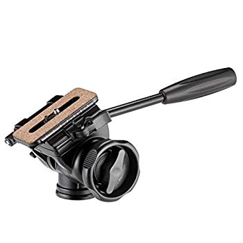 【中古】Velbon フリュード雲台 FHD-66A 中型 底面径51mm ビデオ撮影用 スライド式クイックシュー対応 マグネシウム製 469946｜ドリエム店