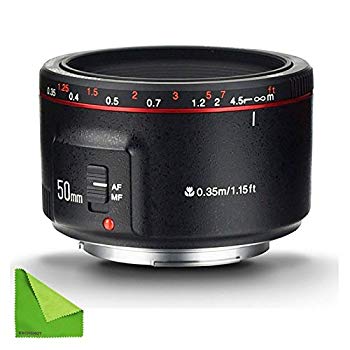 【中古】【非常に良い】Yongnuo yn50?mm f1.8?II大口径オートフォーカスレンズスモールレンズwith Super Bokeh効果、Canon EOS 70d 5d2?5d3?600dデジタル一眼レフカメラ mxn26g8
