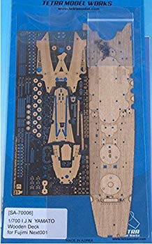 【中古】テトラモデルワークス 1/700 日・戦艦 大和 NEXT.01用 木製甲板 エッチングパーツ付 ggw725x の商品写真