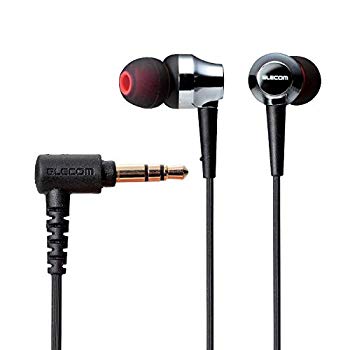 【中古】ELECOM　EHP-RH1000A ハイレゾ対応イヤホン (ブラック) n5ksbvb