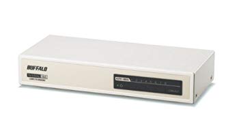 【中古】BUFFALO 8ポート スイッチングHUB 金属筐体/電源内蔵モデル LSW3-TX-8NS/WH wgteh8f