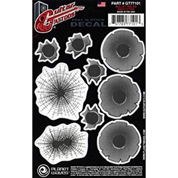 【中古】Planet Waves by D'Addario プラネットウェーブス ギタータトゥ GT77101 Bullet Holes 【国内正規品】 wgteh8f