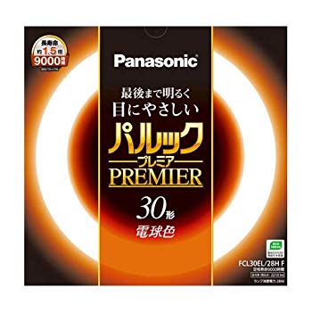 【中古】パナソニック 丸形蛍光灯(FCL) パルックプレミア 30W形 G10q 電球色 FCL30EL28HF tf8su2k