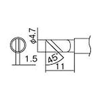 【中古】【非常に良い】白光 コテサキ/KRガタ T12KR wgteh8f