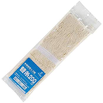 【中古】【非常に良い】アズマ モップ アズストロン替糸200g(40x24) 拭き幅:約21cm 長さ:18cm 摩擦に強く丈夫で乾きやすい糸。水拭きモップ取り替え糸。 g6bh9ry