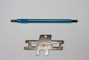 【中古】トビークラフト M05-01 アルミステアリングリンケージロッド ライトブルー 44330 g6bh9ry