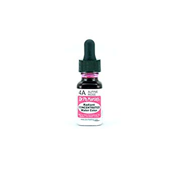 【中古】【非常に良い】Dr. Ph. Martin's Radiant Concentrated Water Color 0.5 oz Alpine Rose (4A) g6bh9ry