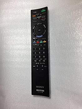 【中古】SONY 純然たるテレビ受像機遠隔操作 RM-JD019