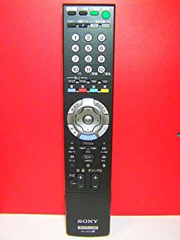 【中古】SONY ネットワークTVリモコン RM-JB002 蓋無 rdzdsi3