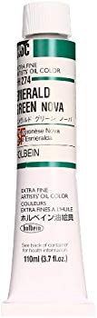 【中古】ホルベイン 油絵具 エメラルドグリーンノーバ HH274 110ml(20号) rdzdsi3