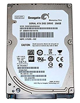 【中古】Seagate 2.5インチ内蔵HDD 250GB SATA 3.0Gb/s 7200rpm 16MB ST250LT007 rdzdsi3